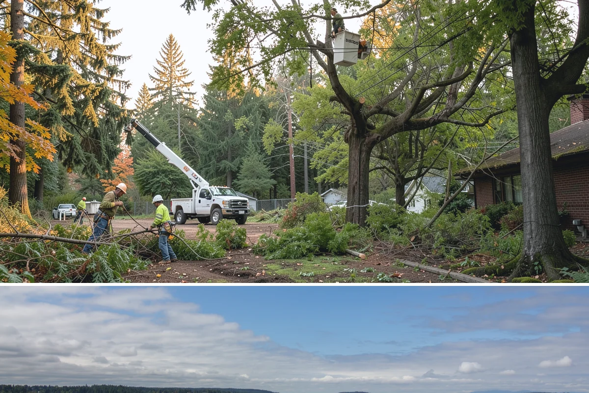 Tree Removal in University Place, Pierce County, WA - Tree removal can be performed year-round in the Puget Sound climate but is often scheduled during drier months to ensure stable...