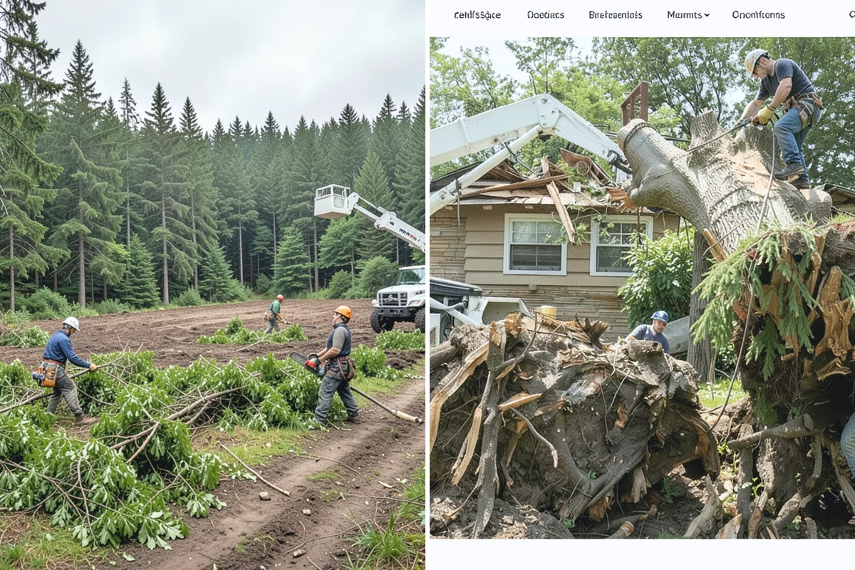 Tree Removal in Wilkeson, Pierce County, WA - Site assessment and planning