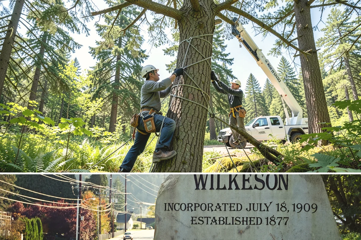 Tree Removal in Wilkeson, Pierce County, WA - Tree removal can be performed year-round in the Puget Sound climate but is often scheduled during drier months to ensure stable...