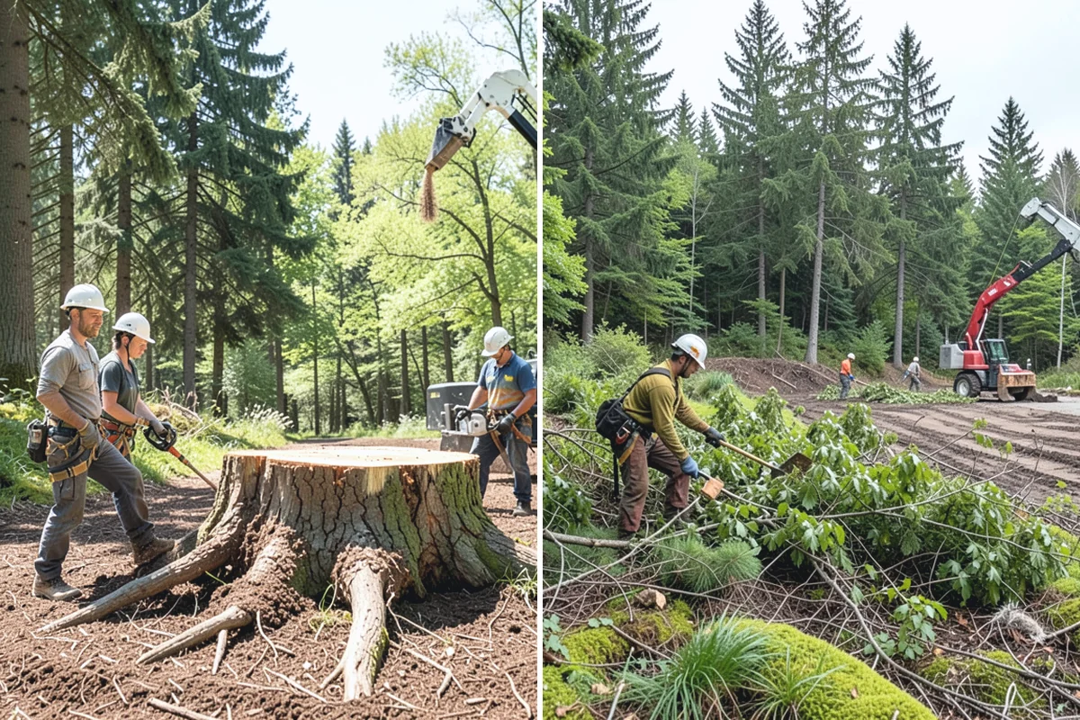 Tree Removal in Woodinville, King County, WA - Site assessment and planning