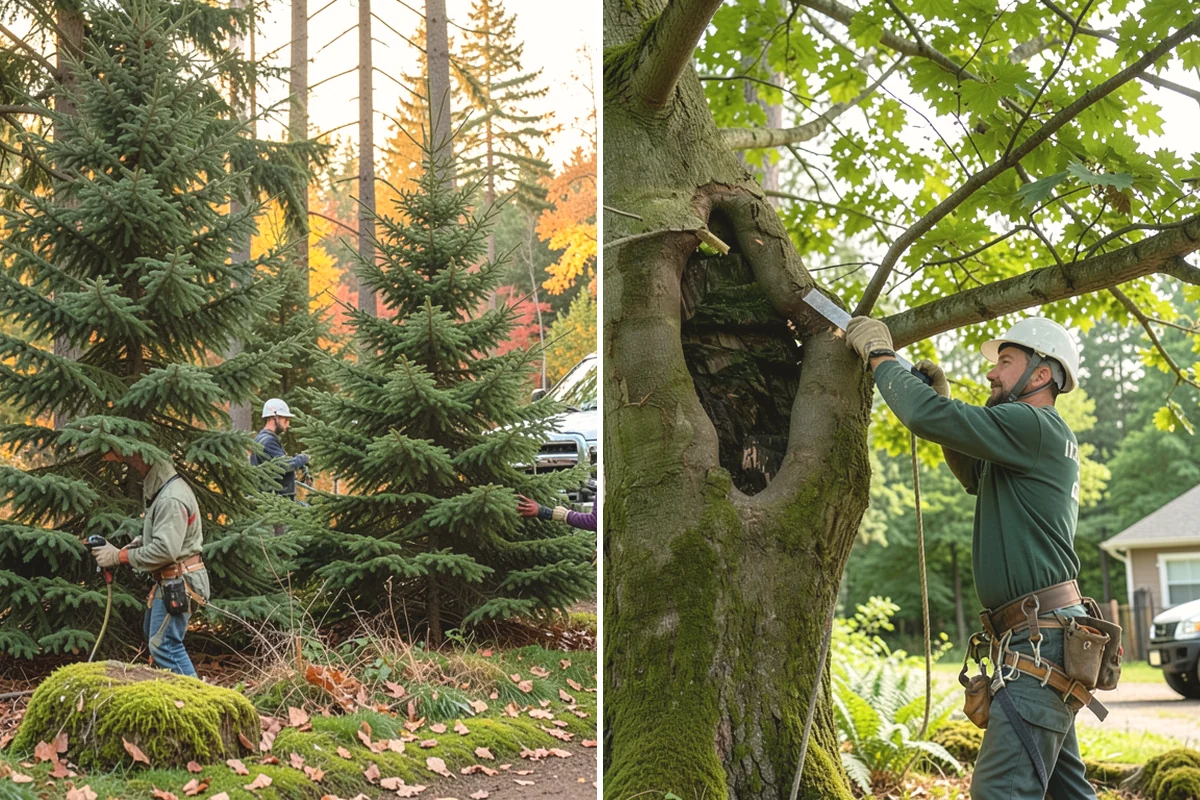 Tree Removal in Yarrow Point, King County, WA - Site assessment and planning