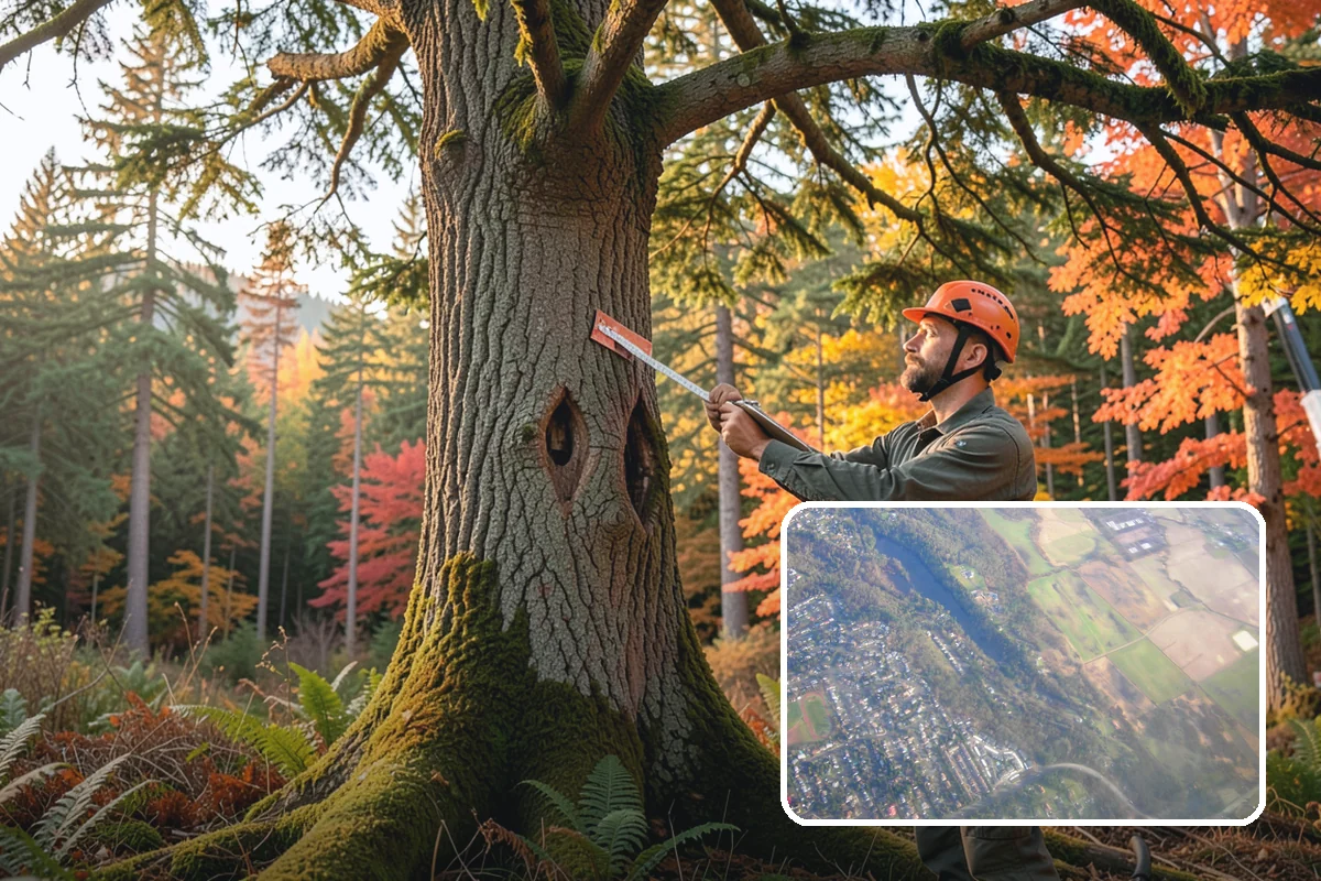 Tree replacement in Algona, King County, WA - Restores and expands tree cover