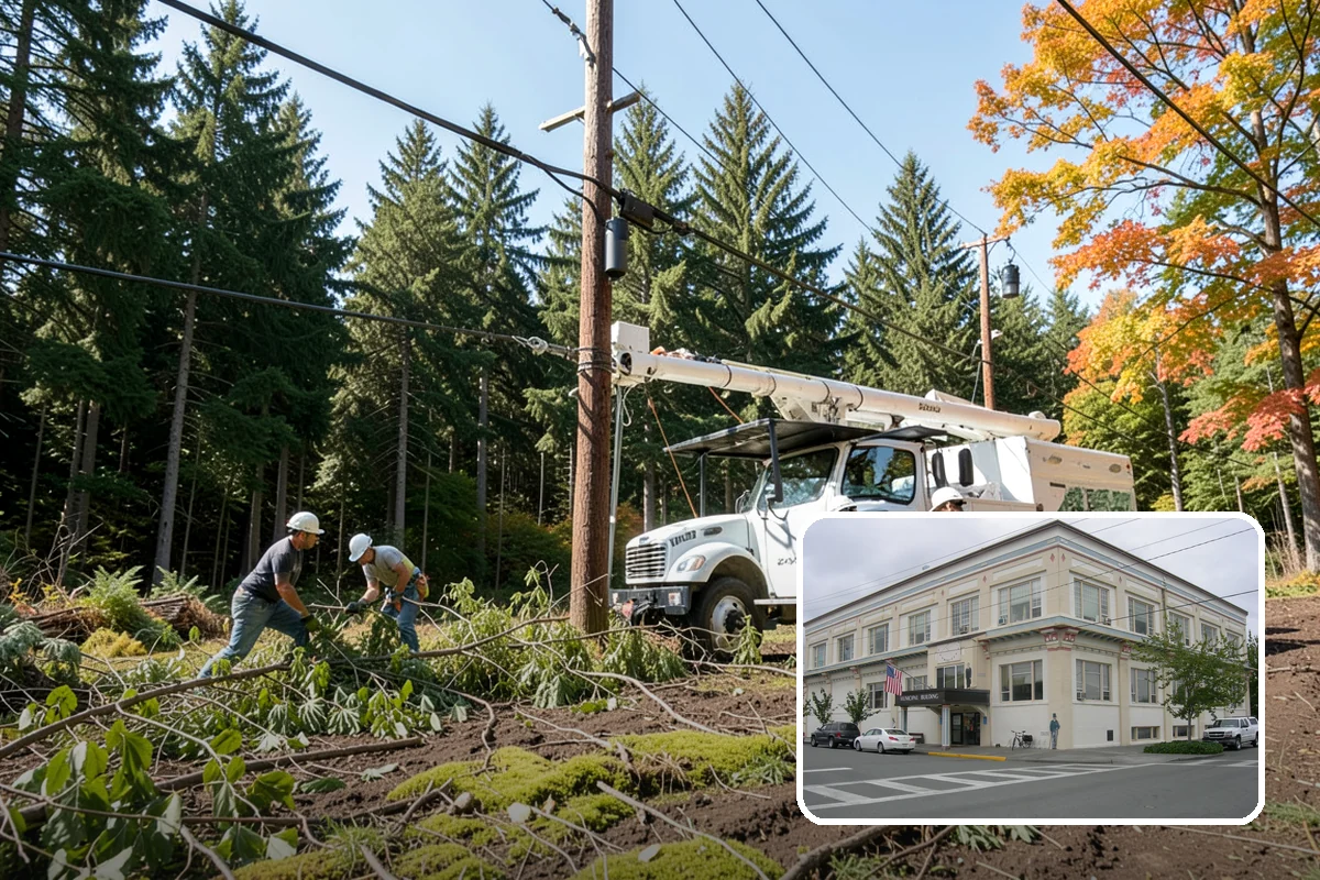 Tree replacement in Anacortes, Skagit County, WA - Restores and expands tree cover
