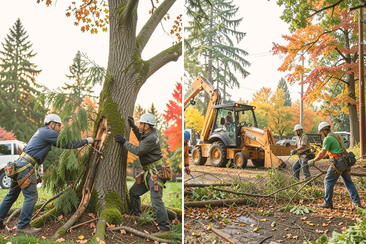 Tree replacement in Bellevue, King County, WA - Assess site conditions and select suitable species