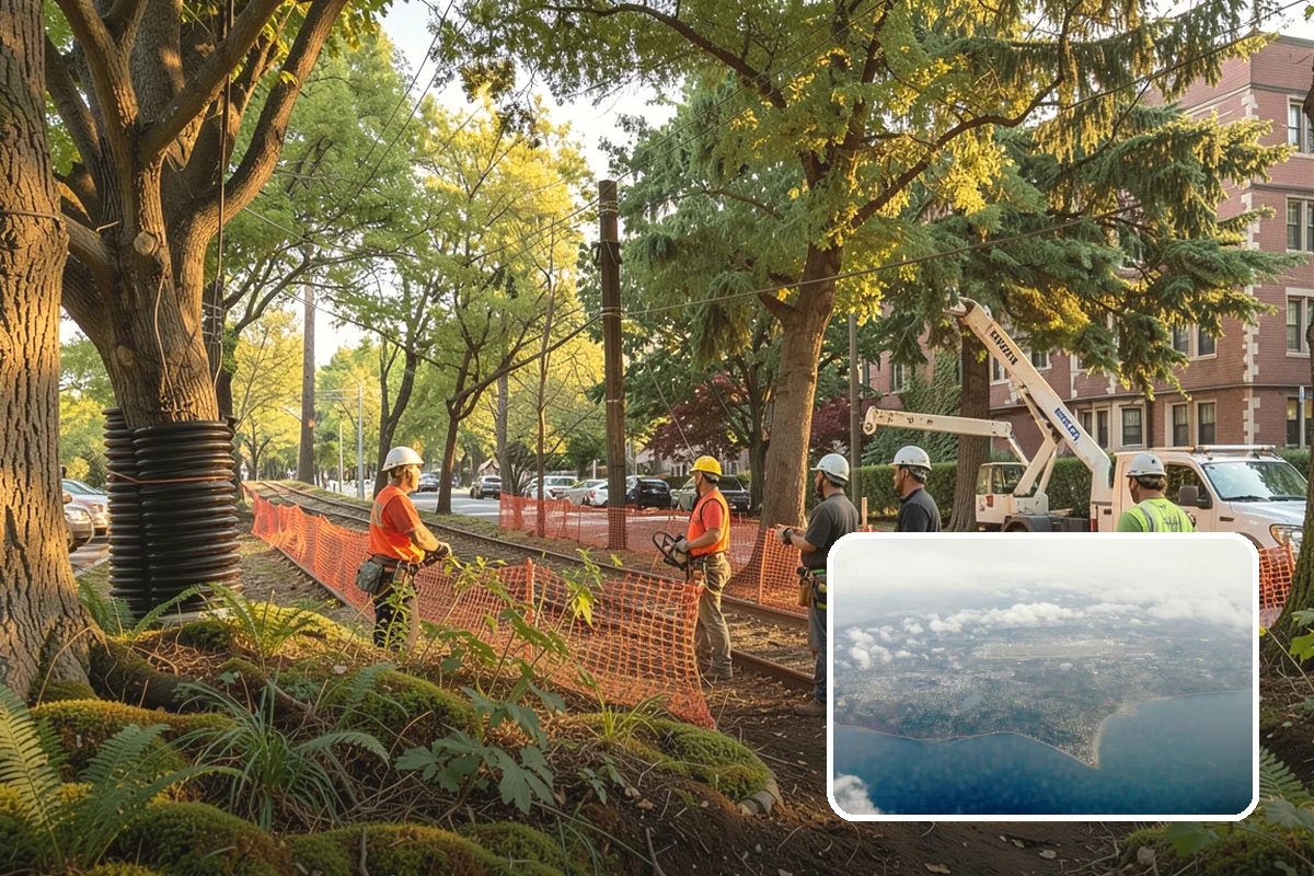 Tree replacement in Burien, King County, WA - Restores and expands tree cover