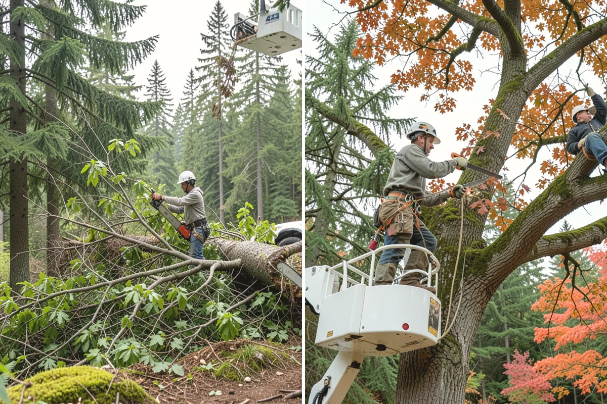 Tree replacement in Burien, King County, WA - Assess site conditions and select suitable species