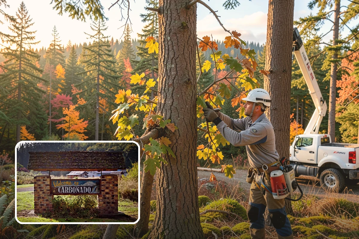 Tree replacement in Carbonado, Pierce County, WA - Restores and expands tree cover