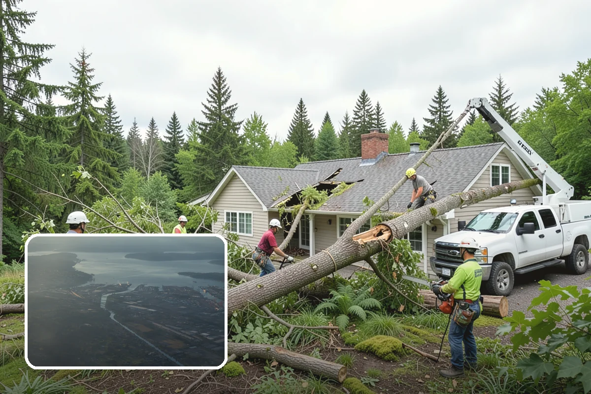 Tree replacement in Fife, Pierce County, WA - Restores and expands tree cover