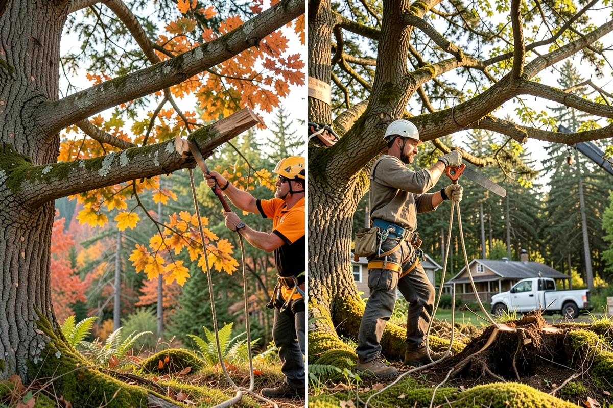 Tree replacement in Gig Harbor, Pierce County, WA - Assess site conditions and select suitable species