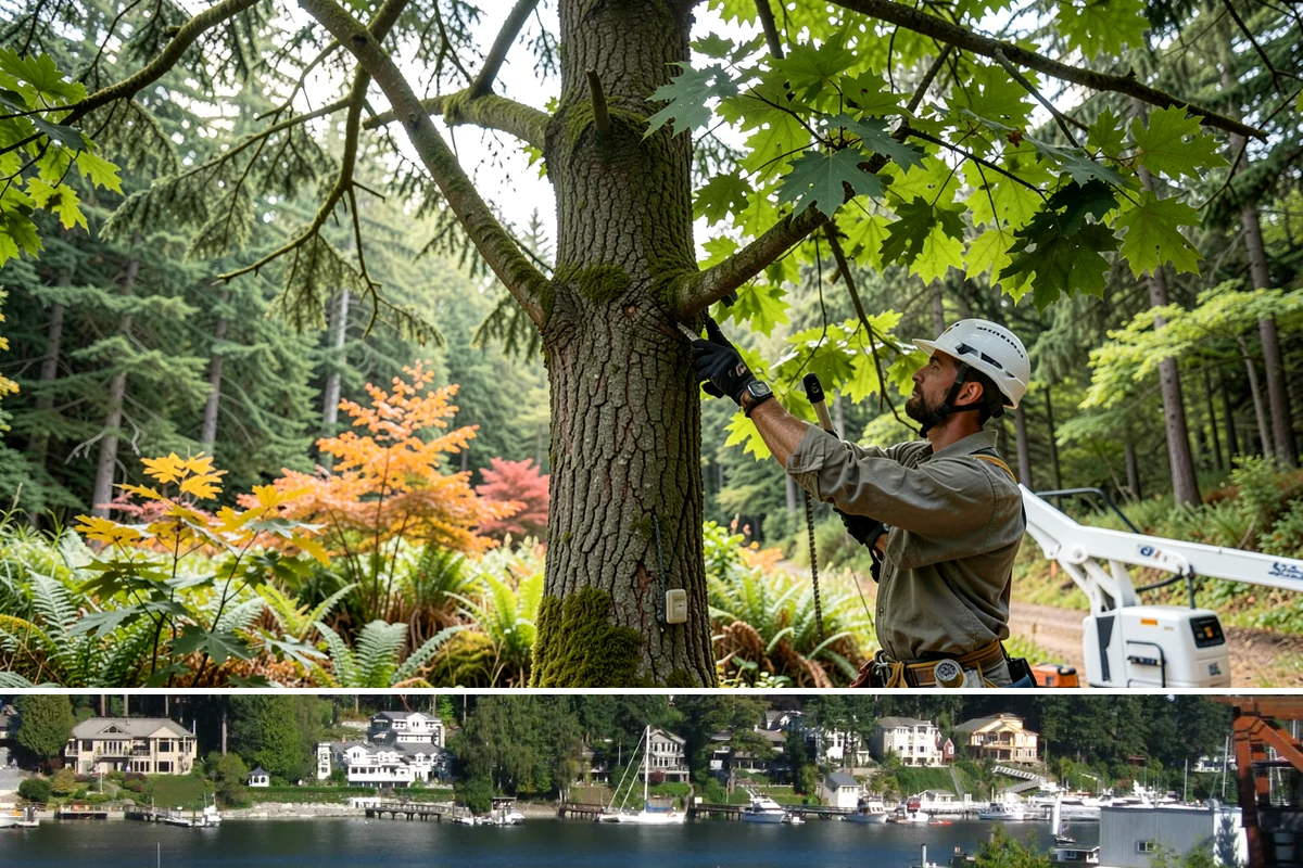 Tree replacement in Gig Harbor, Pierce County, WA - Planting is best performed in late fall or early spring to allow root establishment before summer heat, avoiding periods of deep...