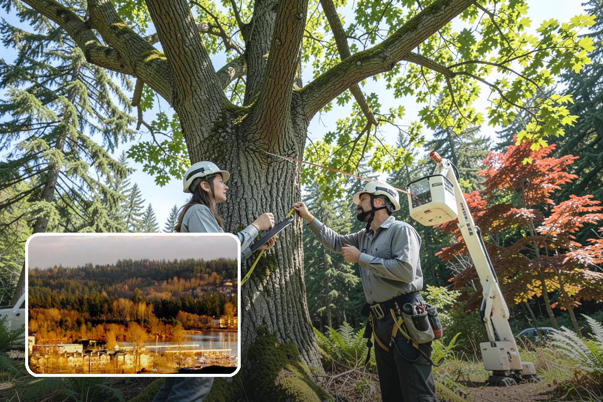 Tree replacement in Kenmore, King County, WA - Restores and expands tree cover