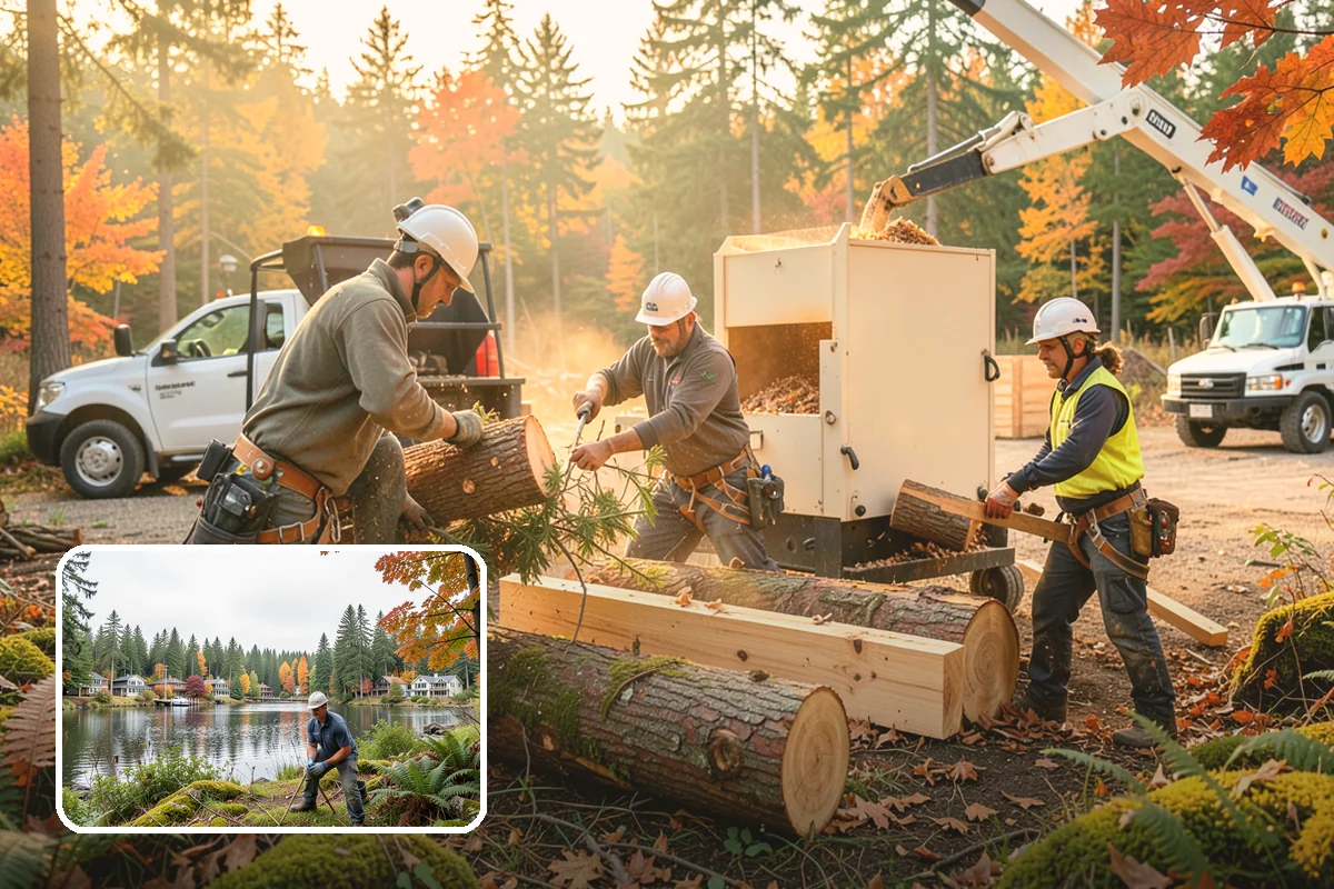 Tree replacement in La Conner, Skagit County, WA - Restores and expands tree cover