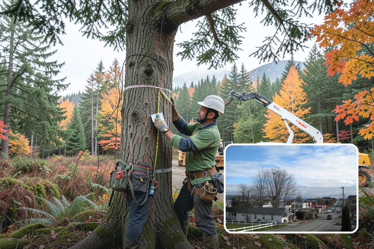 Tree replacement in Langley, Island County, WA - Restores and expands tree cover