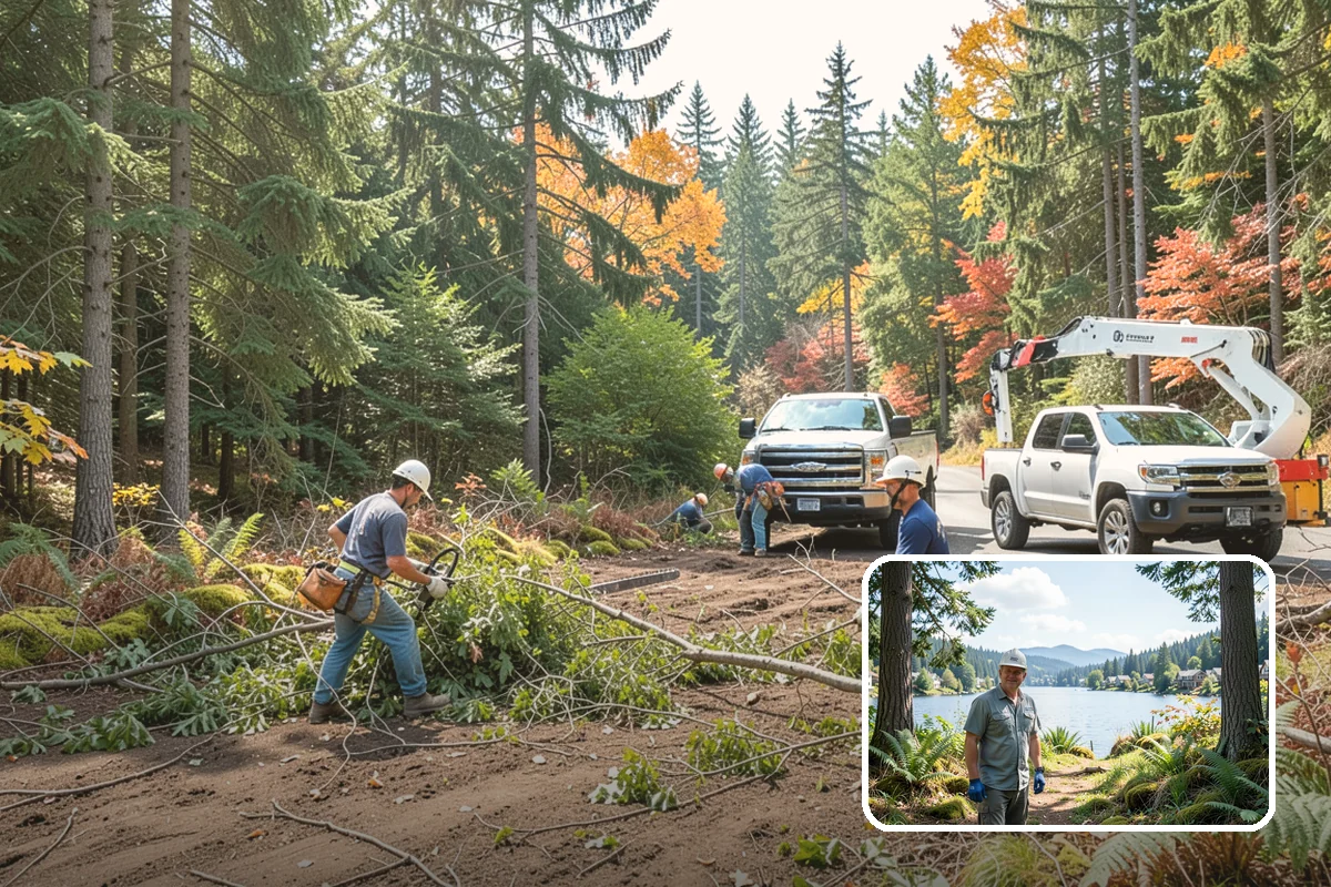 Tree replacement in Milton, King County, WA - Restores and expands tree cover
