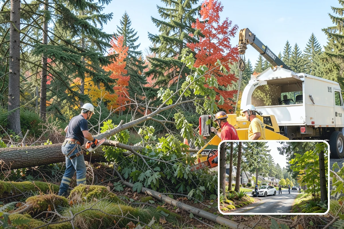 Tree replacement in Normandy Park, King County, WA - Restores and expands tree cover
