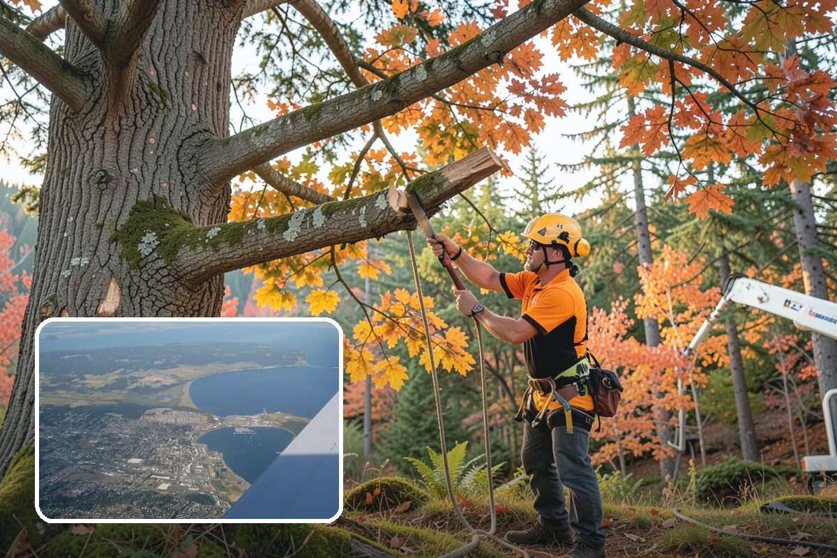 Tree replacement in Oak Harbor, Island County, WA - Restores and expands tree cover
