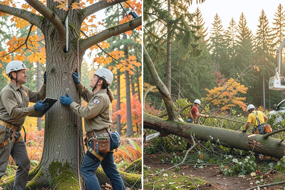 Tree replacement in Redmond, King County, WA - Assess site conditions and select suitable species