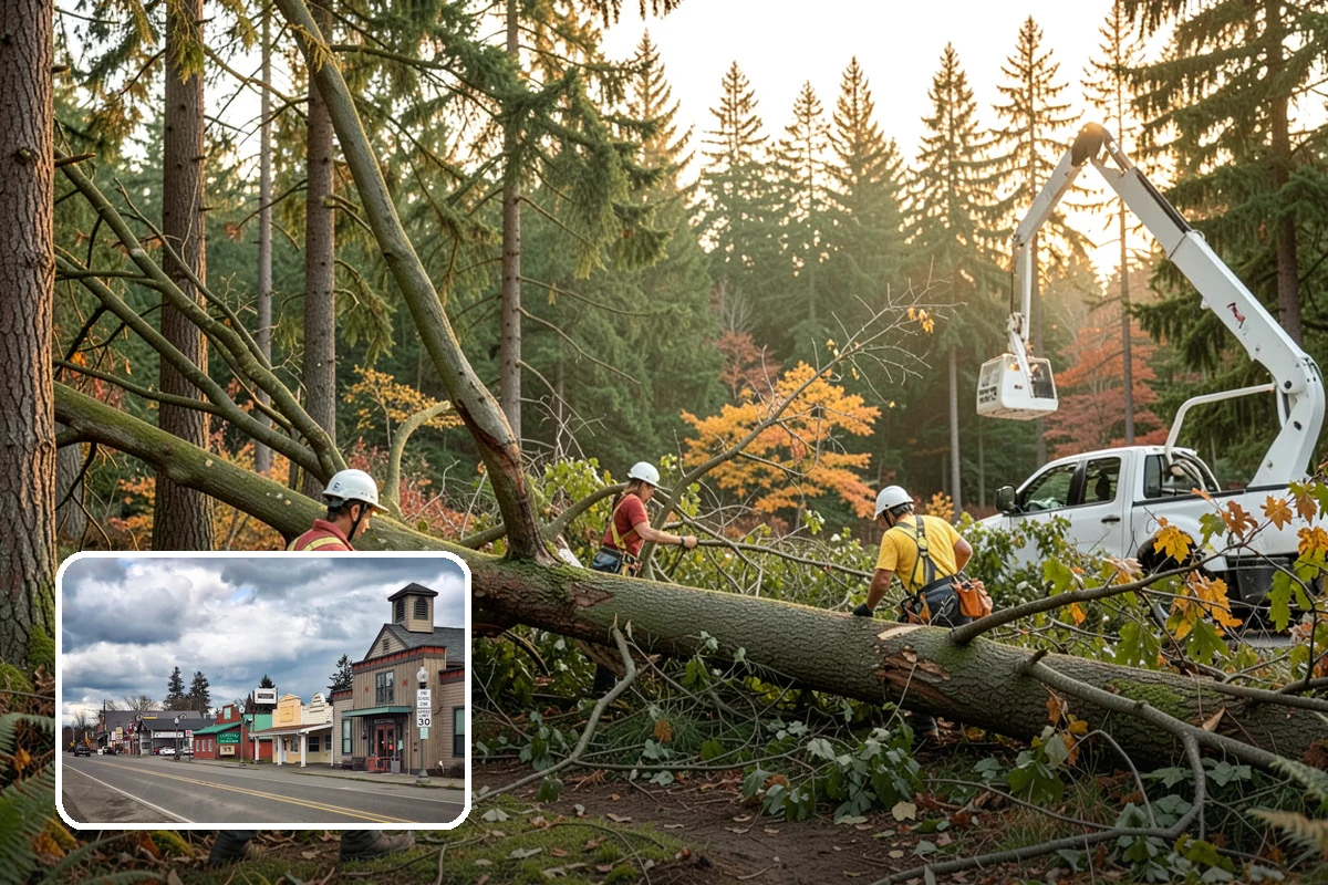 Tree replacement in Roy, Pierce County, WA - Restores and expands tree cover
