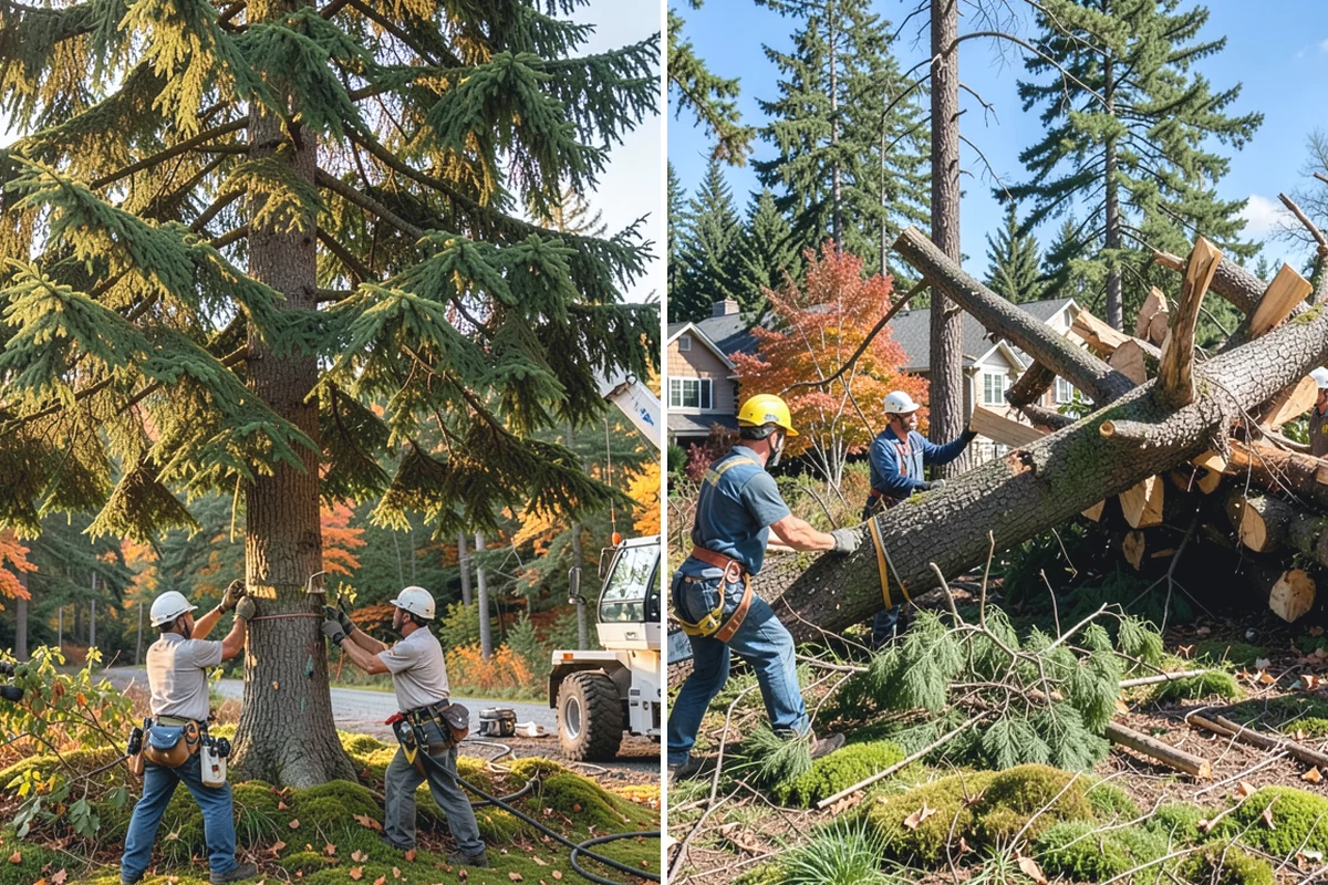 Tree replacement in Roy, Pierce County, WA - Assess site conditions and select suitable species