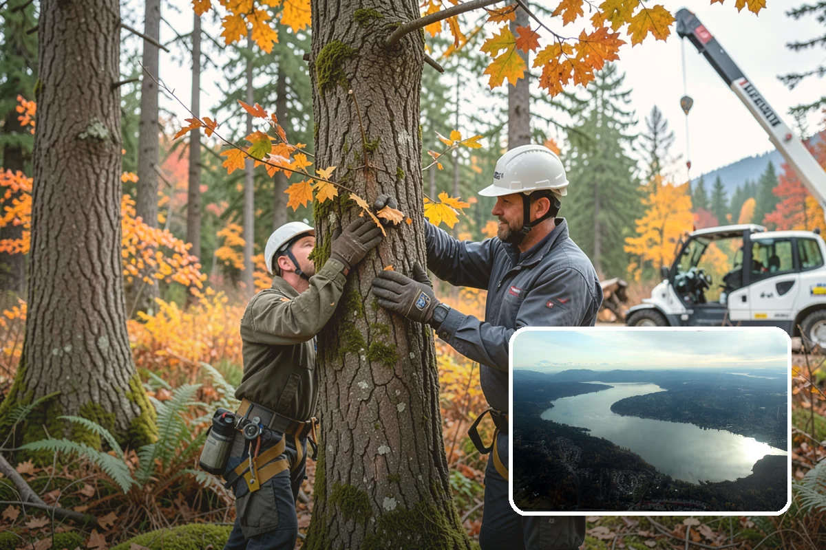 Tree replacement in Sammamish, King County, WA - Restores and expands tree cover
