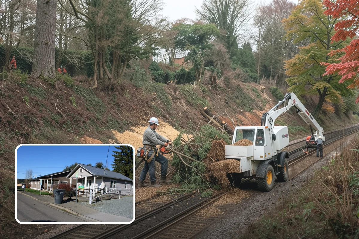Tree replacement in South Prairie, Pierce County, WA - Restores and expands tree cover