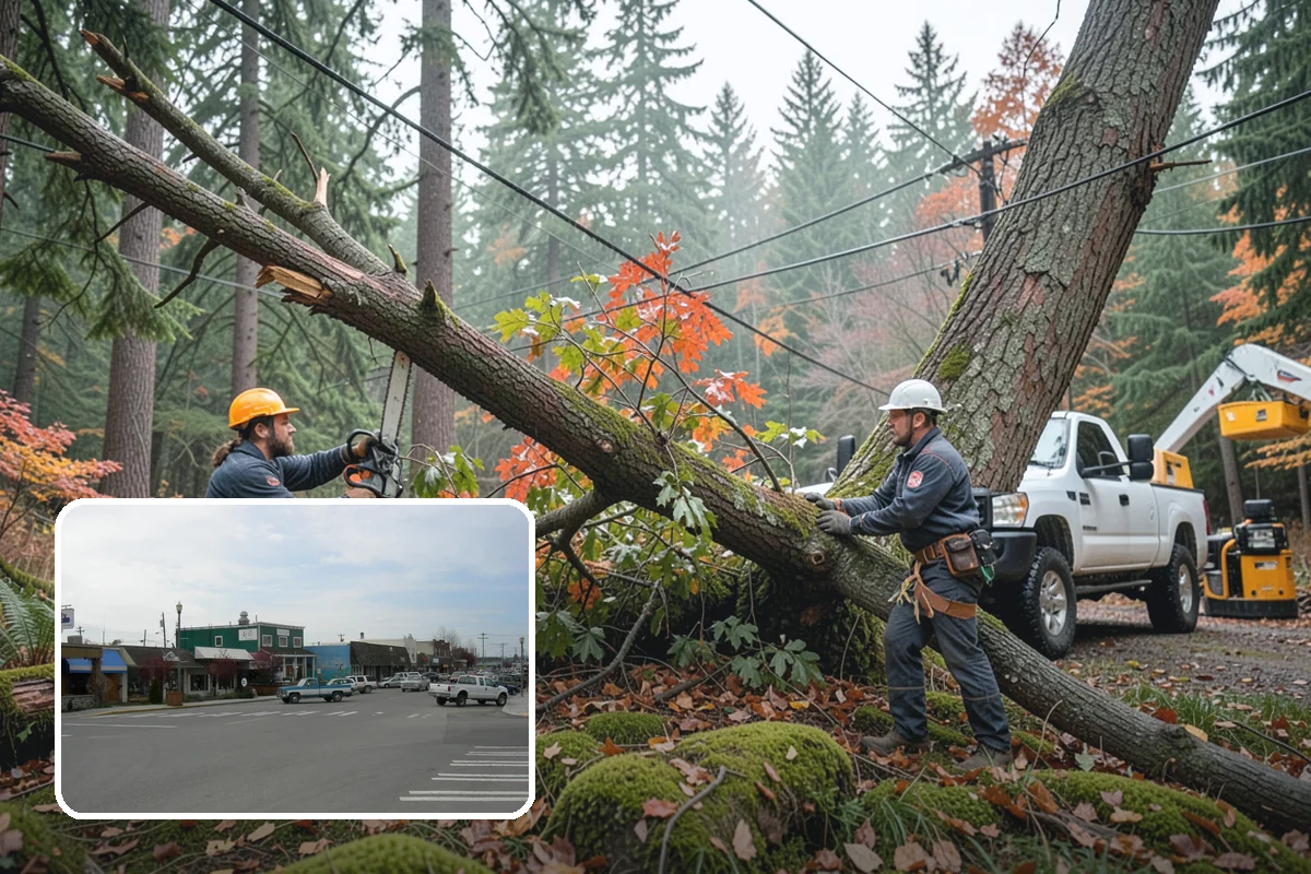 Tree replacement in Stanwood, Snohomish County, WA - Restores and expands tree cover