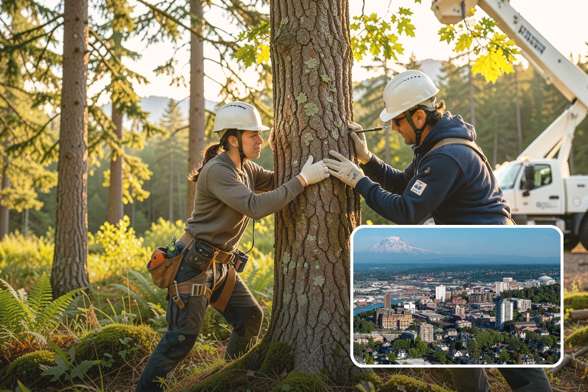 Tree replacement in Tacoma, Pierce County, WA - Restores and expands tree cover