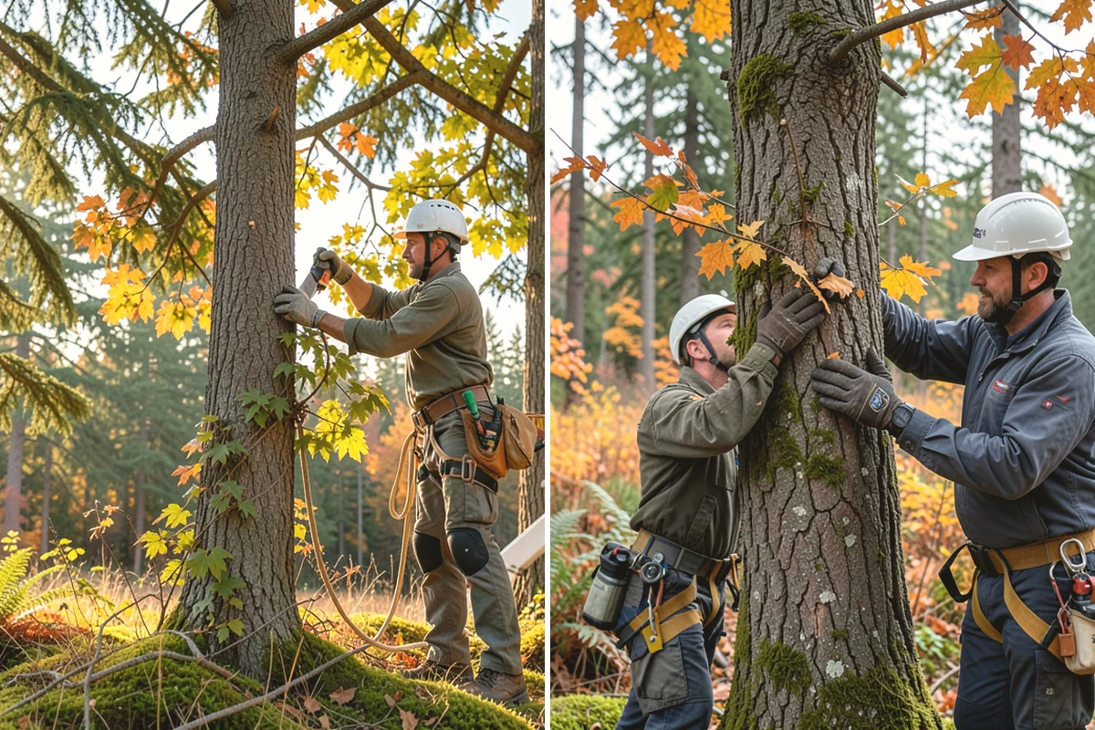 Tree replacement in University Place, Pierce County, WA - Assess site conditions and select suitable species