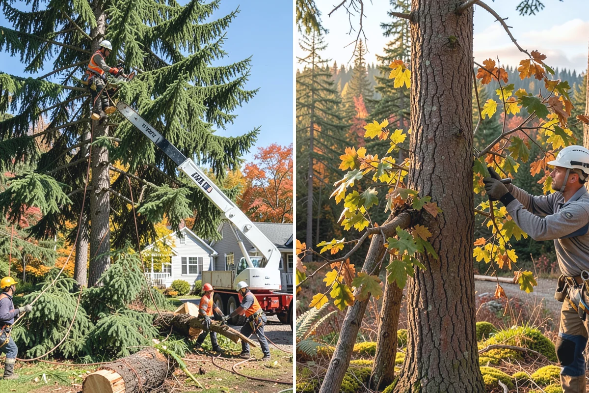 Tree replacement in Woodinville, King County, WA - Assess site conditions and select suitable species
