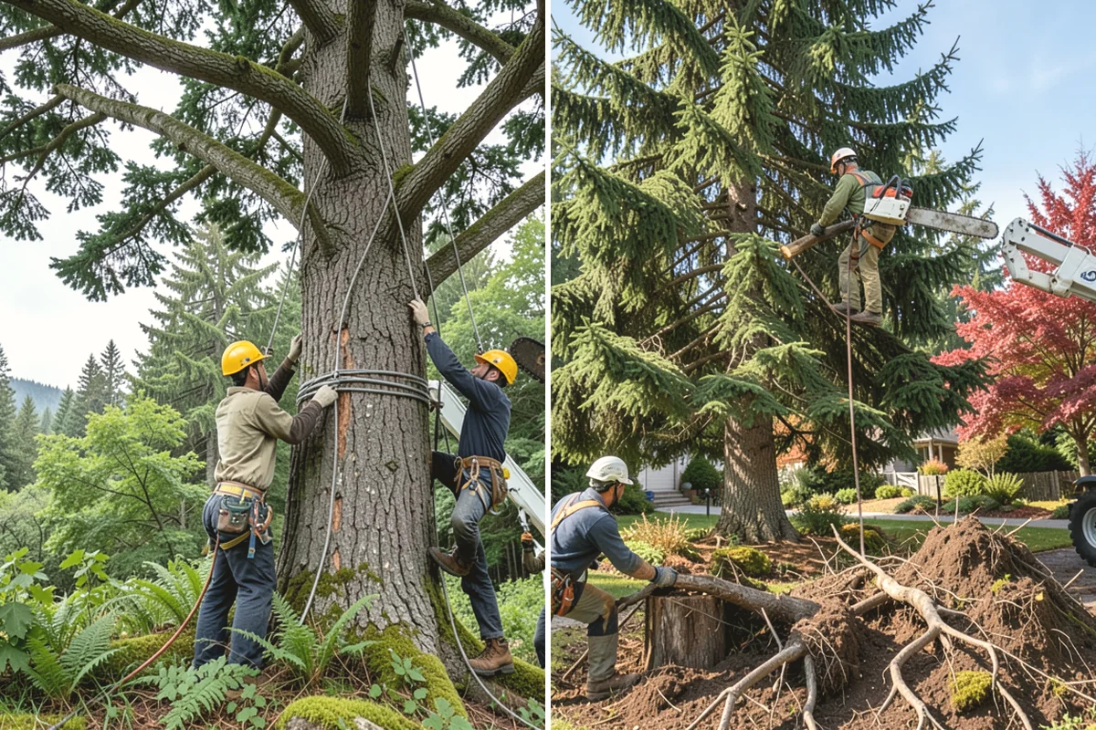 Tree replacement in Yarrow Point, King County, WA - Assess site conditions and select suitable species