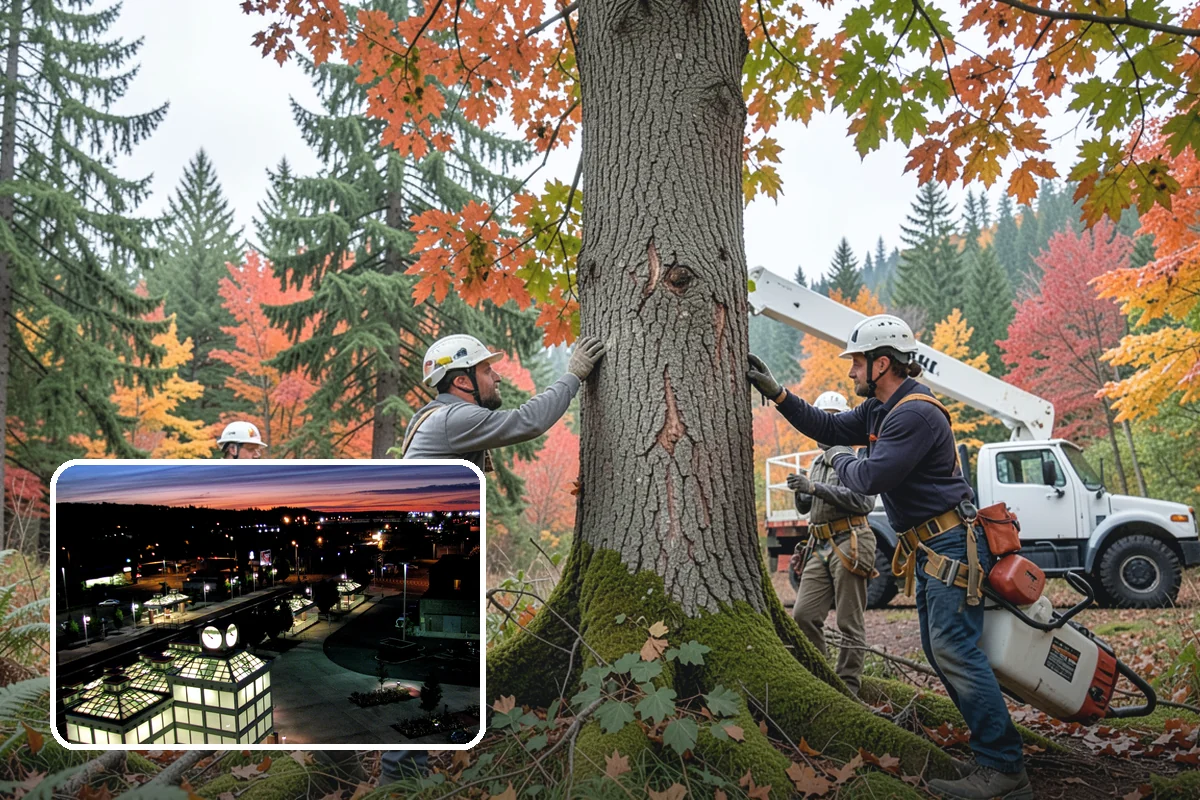 Tree risk assessment in Auburn, King County, WA - Supports long-term tree health and stability