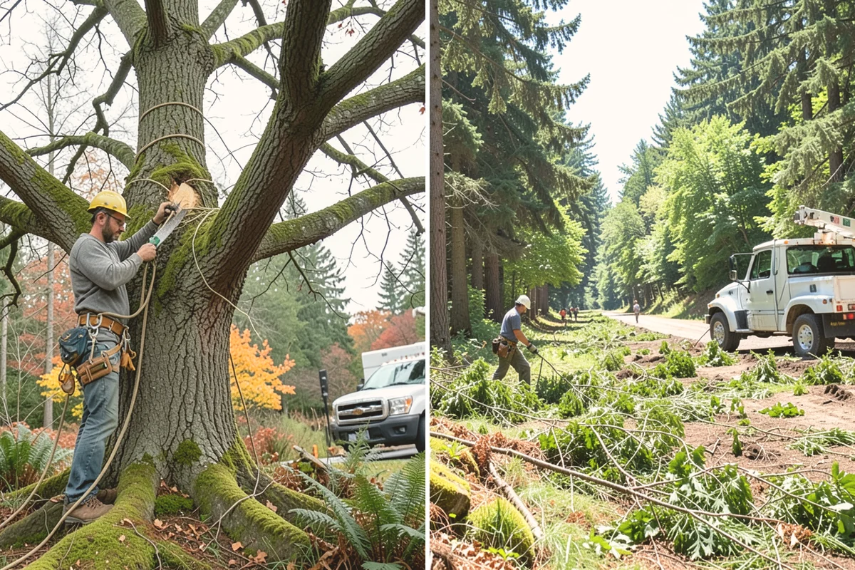 Tree risk assessment in Bellevue, King County, WA - Inspect the tree and its site