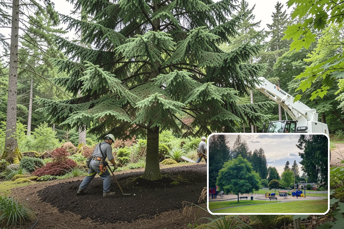 Tree risk assessment in Bonney Lake, Pierce County, WA - Supports long-term tree health and stability