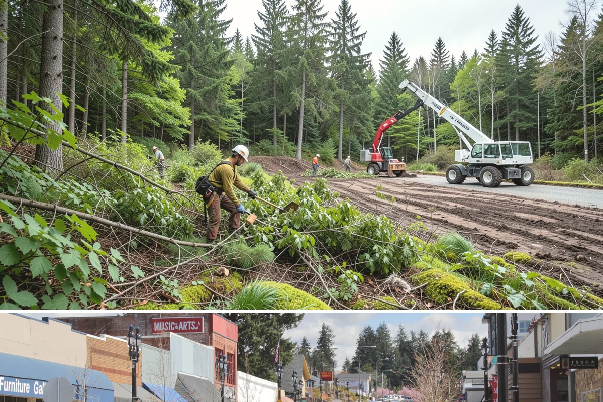 Tree risk assessment in Bothell, King County, WA - This assessment can be performed year-round in the Puget Sound climate but may require adjusted scheduling for frozen ground that...