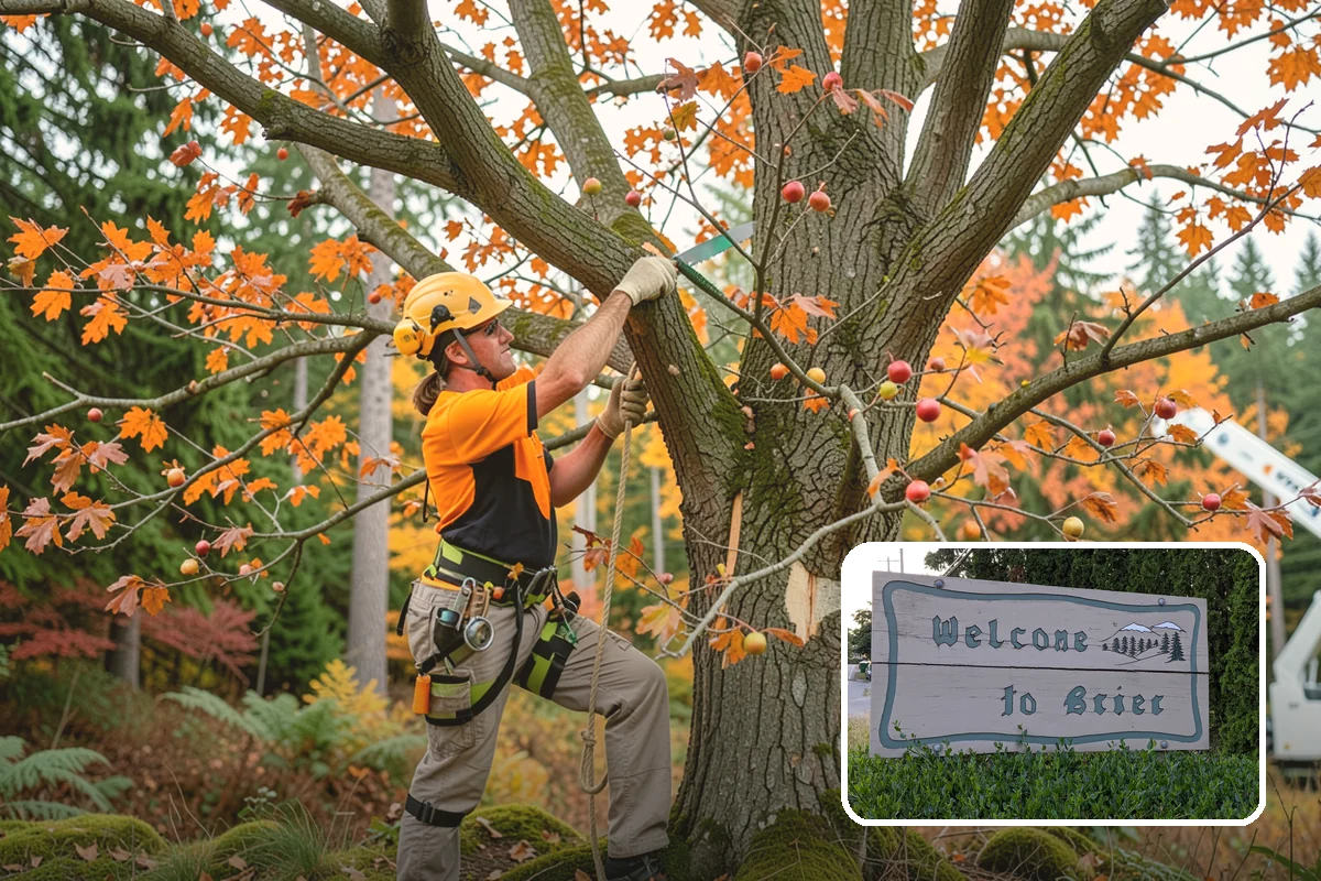 Tree risk assessment in Brier, Snohomish County, WA - Supports long-term tree health and stability