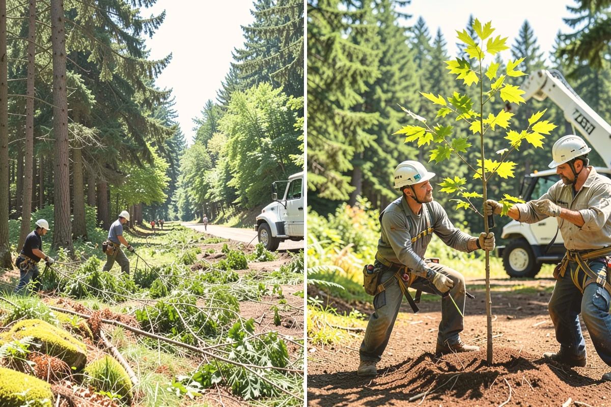 Tree risk assessment in Brier, Snohomish County, WA - Inspect the tree and its site