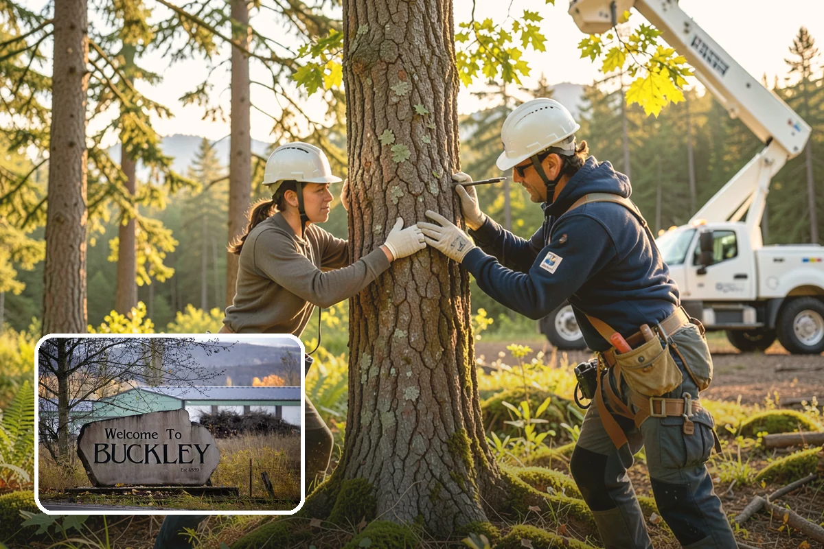 Tree risk assessment in Buckley, Pierce County, WA - Supports long-term tree health and stability