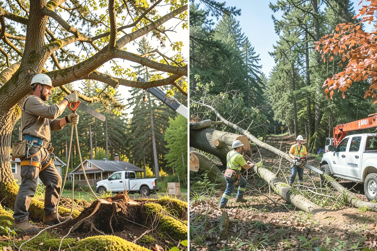 Tree risk assessment in Carnation, King County, WA - Inspect the tree and its site