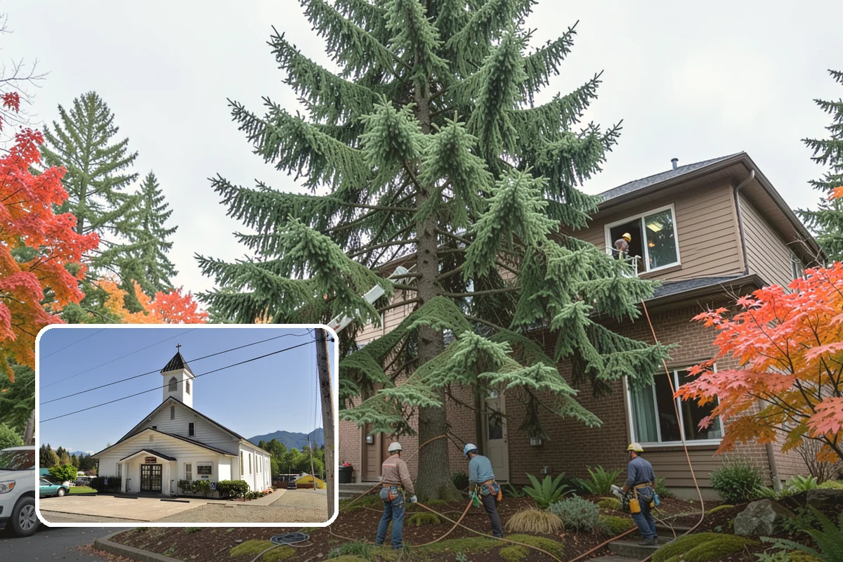 Tree risk assessment in Concrete, Skagit County, WA - Supports long-term tree health and stability