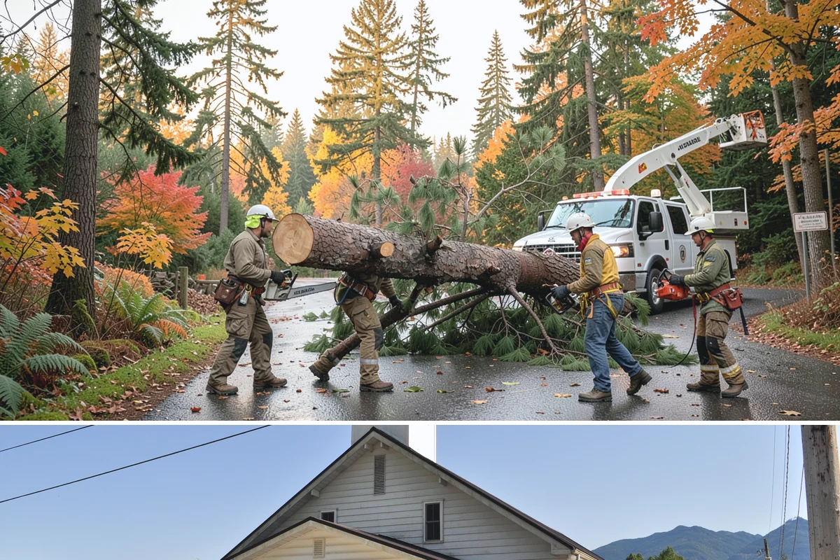 Tree risk assessment in Concrete, Skagit County, WA - This assessment can be performed year-round in the Puget Sound climate but may require adjusted scheduling for frozen ground that...