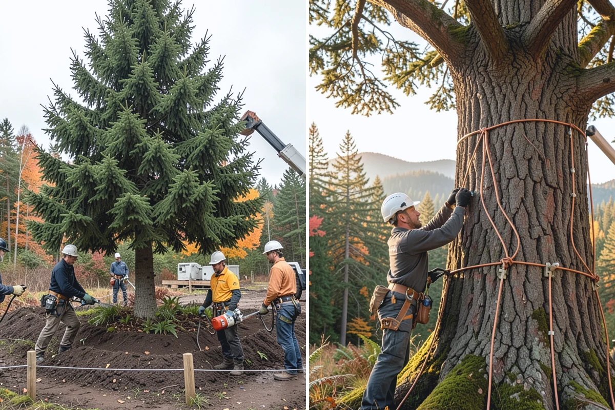 Tree risk assessment in Coupeville, Island County, WA - Inspect the tree and its site