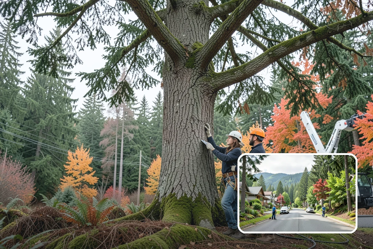 Tree risk assessment in Darrington, Snohomish County, WA - Supports long-term tree health and stability