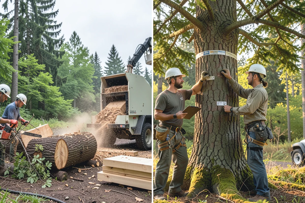Tree risk assessment in Darrington, Snohomish County, WA - Inspect the tree and its site