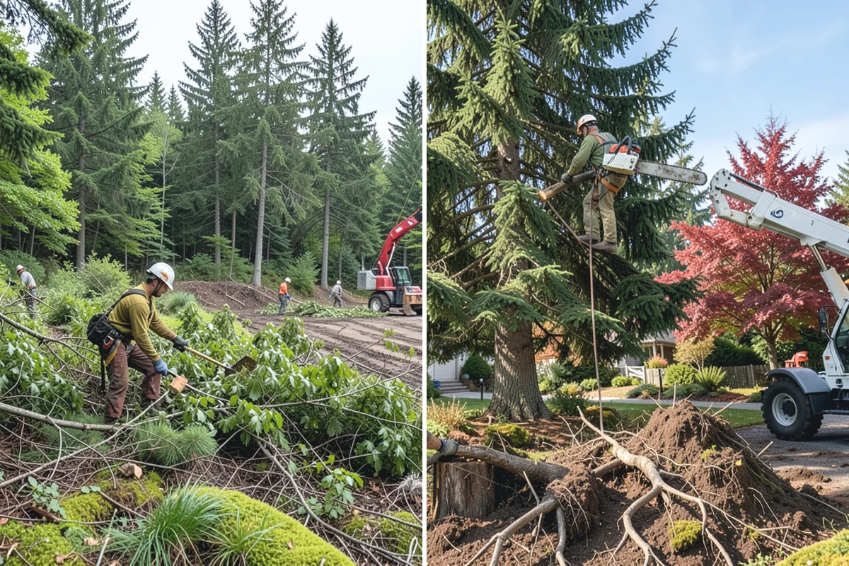 Tree risk assessment in Des Moines, King County, WA - Inspect the tree and its site