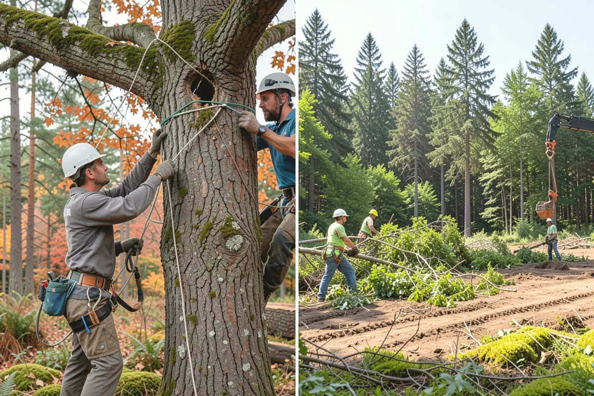 Tree risk assessment in Duvall, King County, WA - Inspect the tree and its site