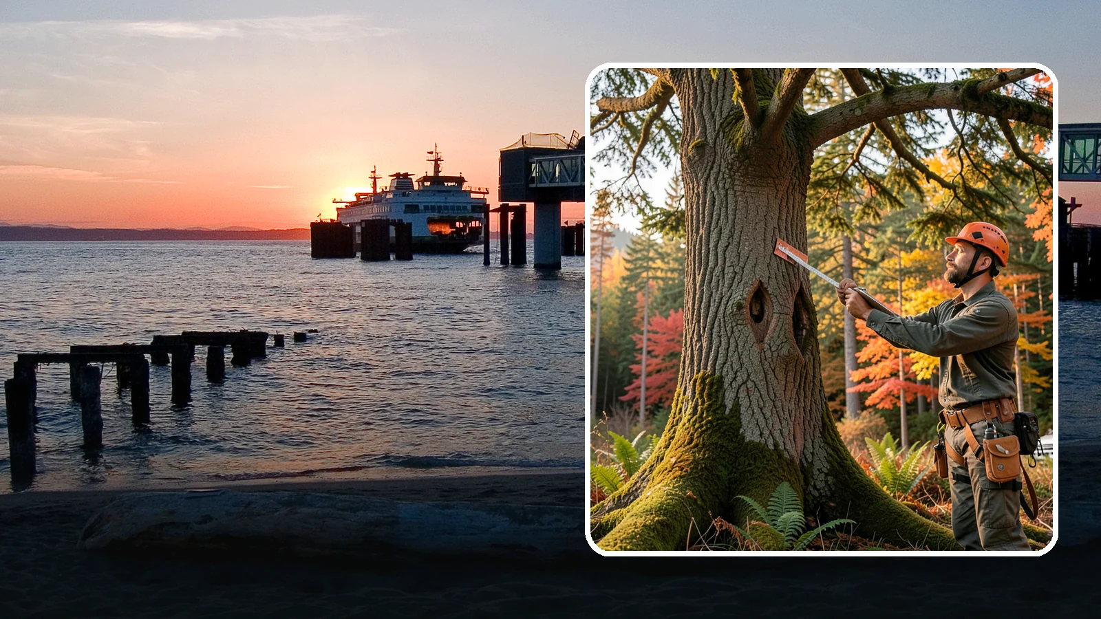 Tree risk assessment in Edmonds, Snohomish County, WA - A structured assessment of the likelihood and consequences of tree failure.