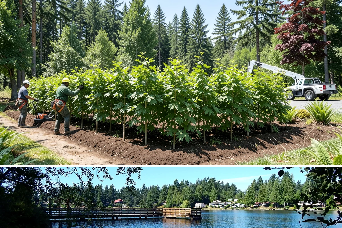 Tree risk assessment in Federal Way, King County, WA - This assessment can be performed year-round in the Puget Sound climate but may require adjusted scheduling for frozen ground that...