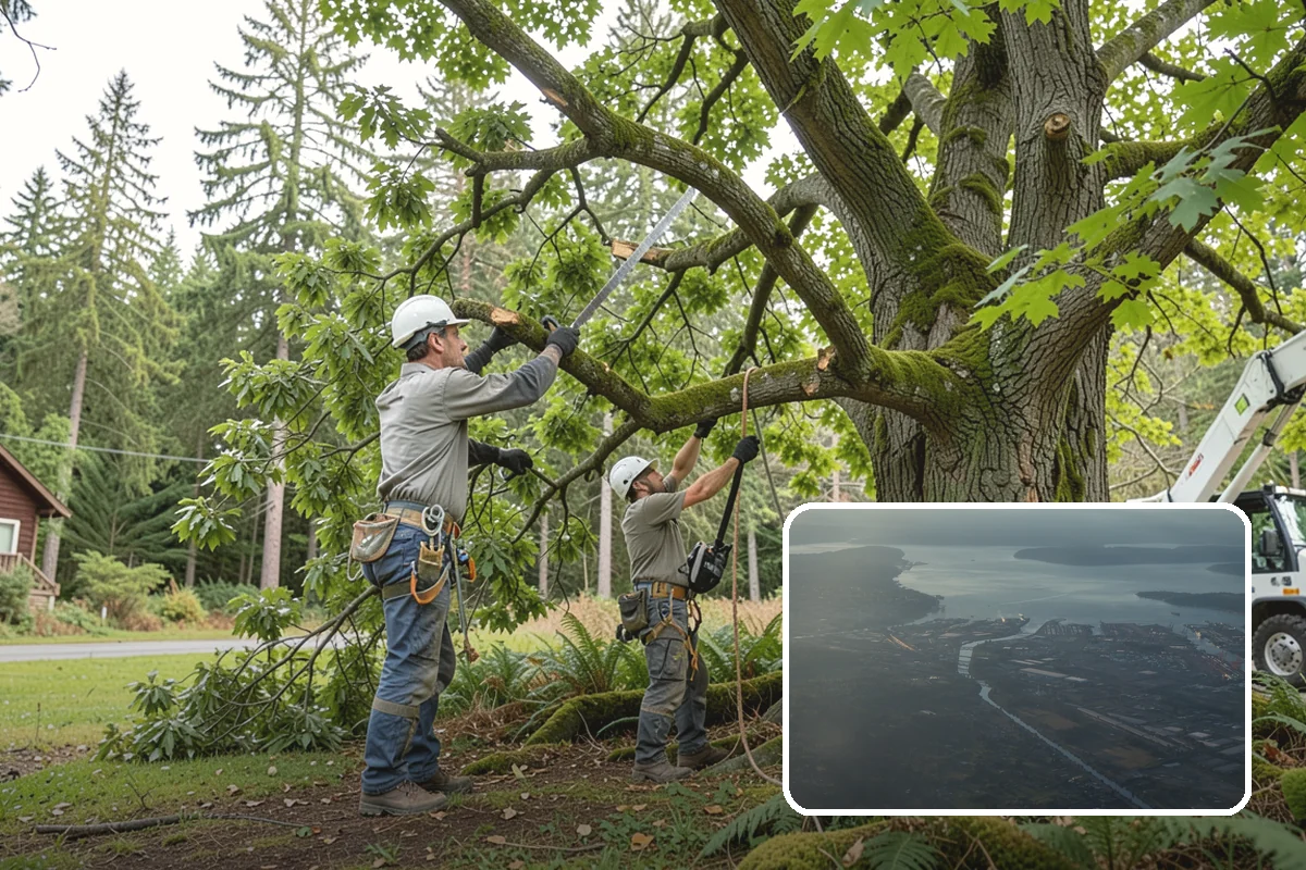 Tree risk assessment in Fife, Pierce County, WA - Supports long-term tree health and stability