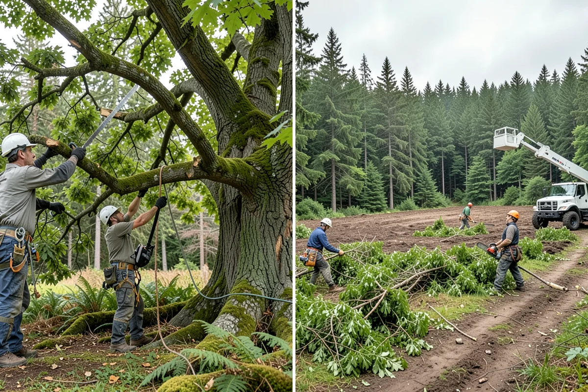 Tree risk assessment in Gig Harbor, Pierce County, WA - Inspect the tree and its site