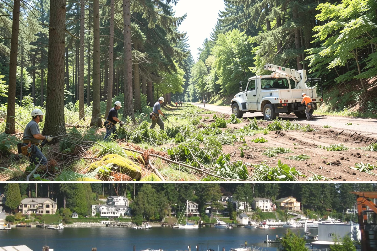 Tree risk assessment in Gig Harbor, Pierce County, WA - This assessment can be performed year-round in the Puget Sound climate but may require adjusted scheduling for frozen ground that...